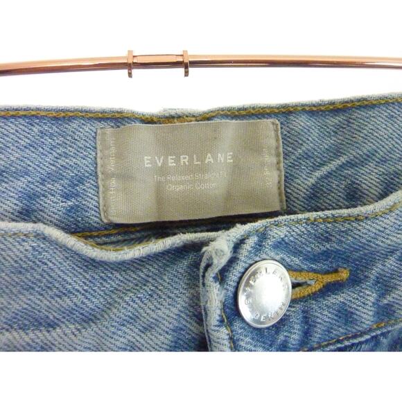 Everlane Relaxed Strait Bottom Jeans Size 32 - Picture 5 of 9